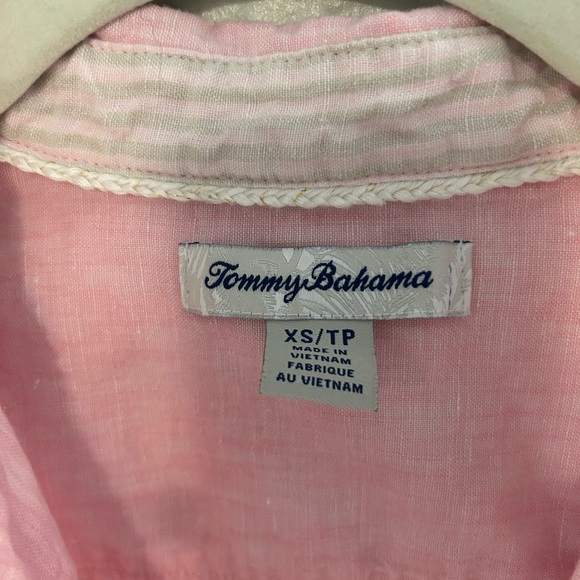 Tommy Bahama Coastalina Linen Long Sleeve Shirt - Picture 3 of 4